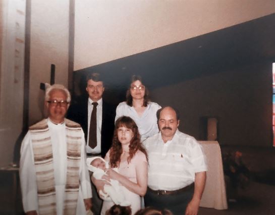 A group of people posing for a photo