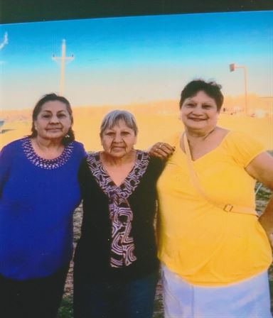 A group of women standing together