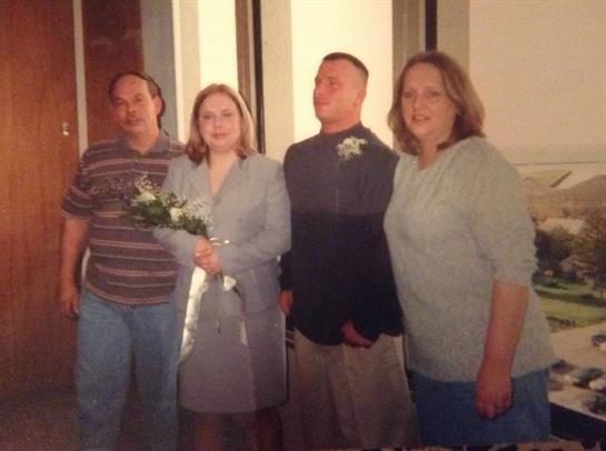 A group of people posing for a photo