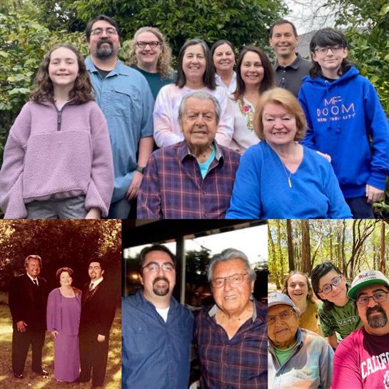 A large family gathers outdoors to celebrate togetherness and share happy memories.