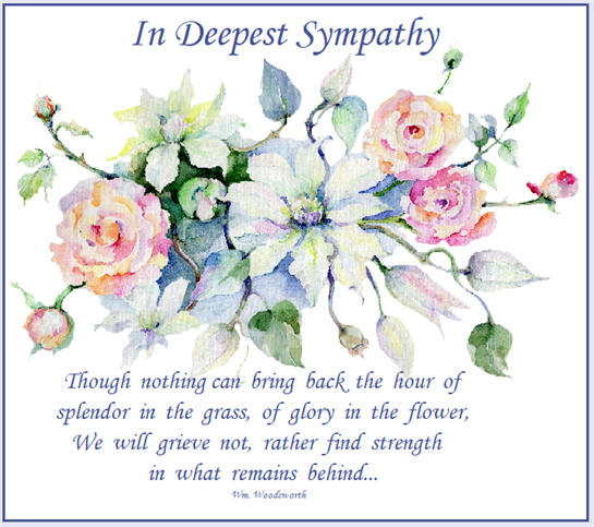 A watercolor of flowers and leaves
