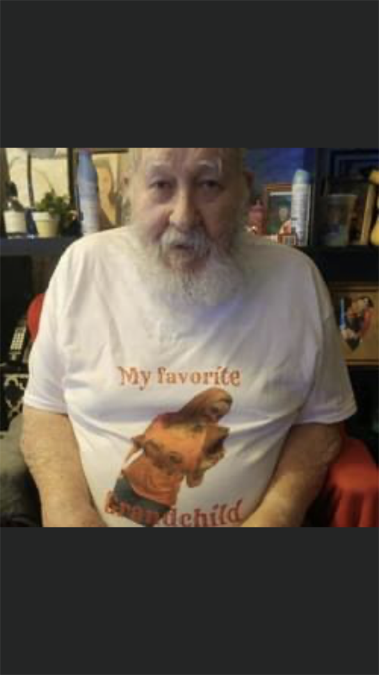 A man sitting in a chair