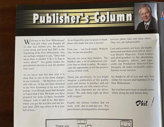 Column highlights recent community events and encourages reader participation in local activities.