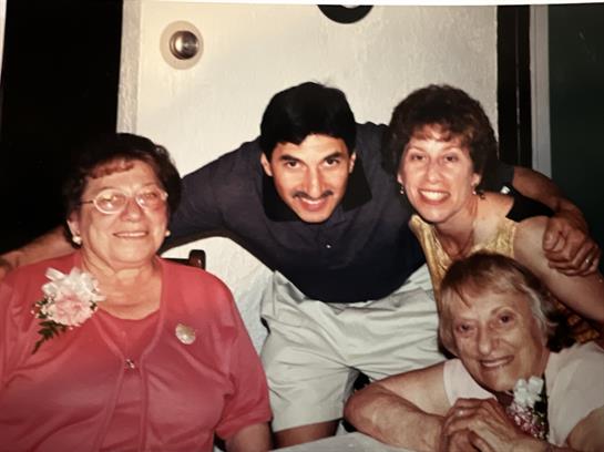A group of people posing for a photo