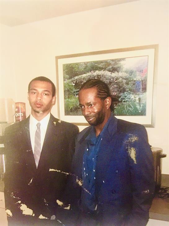 Two men in suits and ties