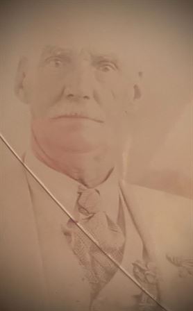 A close-up of a man