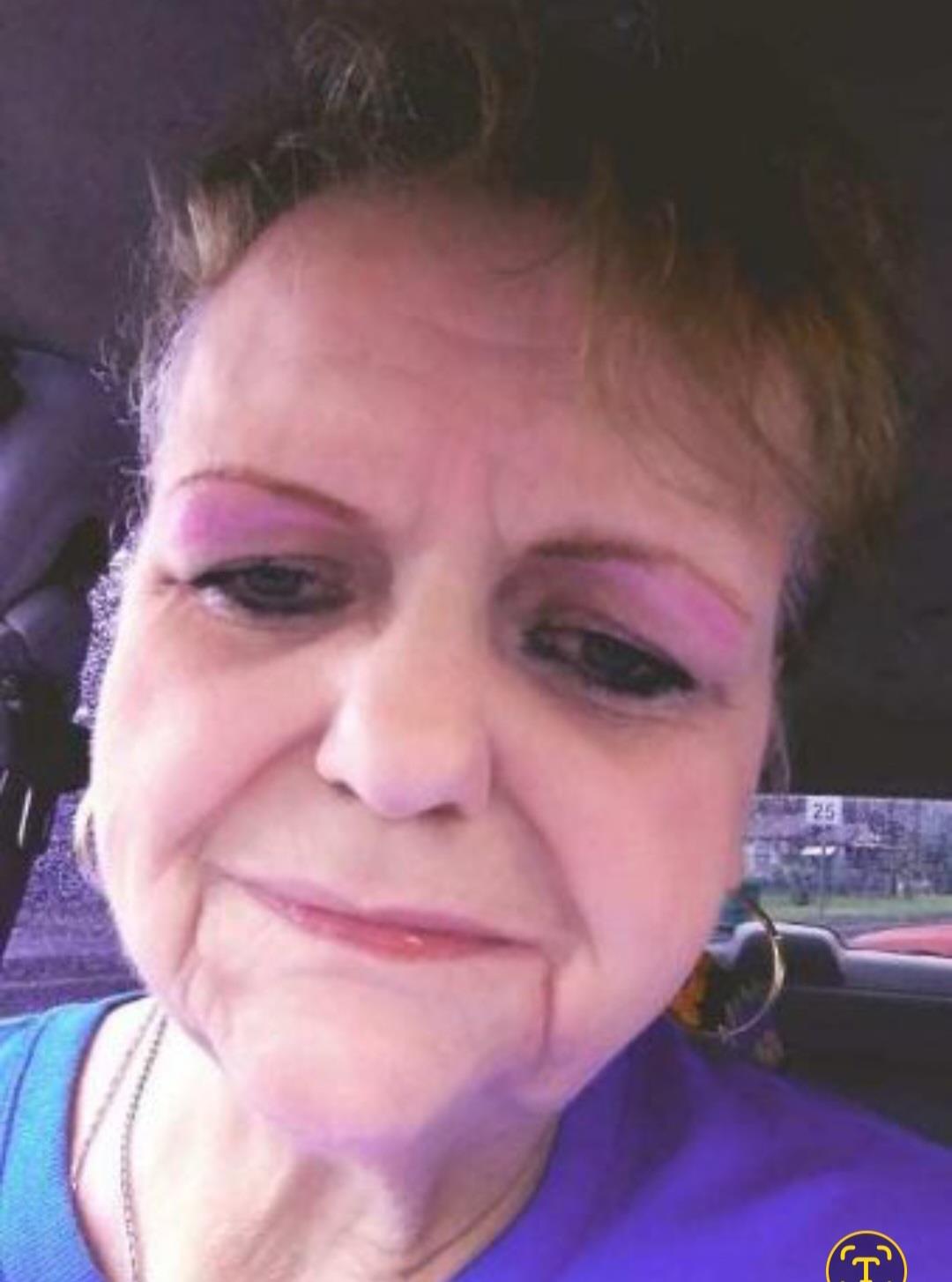 A woman taking a selfie