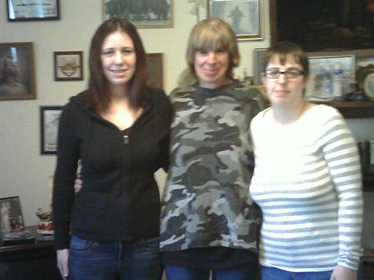A group of women posing for a picture