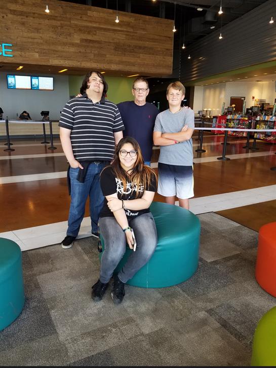 A group of people posing for a photo