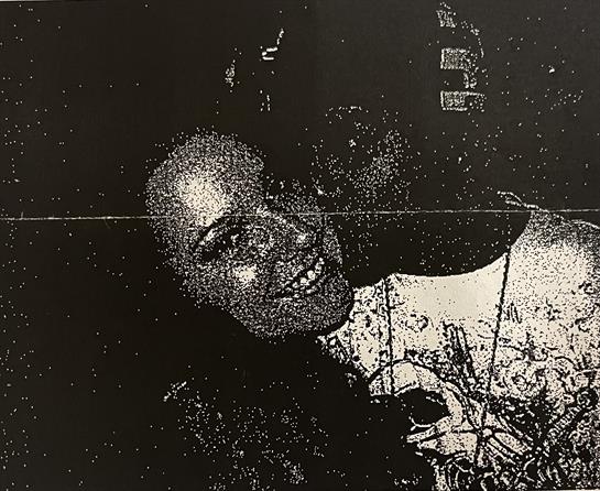 A couple with joyful expressions enjoys their time together in a close embrace.