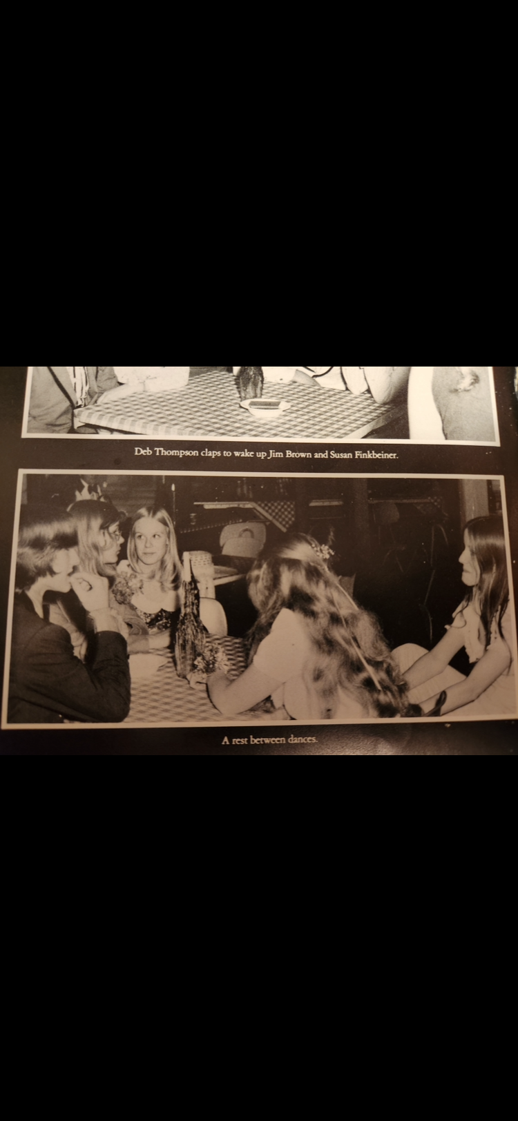 A group of people sitting at a table