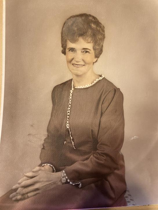A woman sitting in a chair