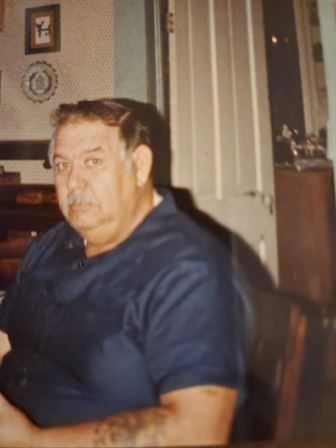 A man sitting in a chair