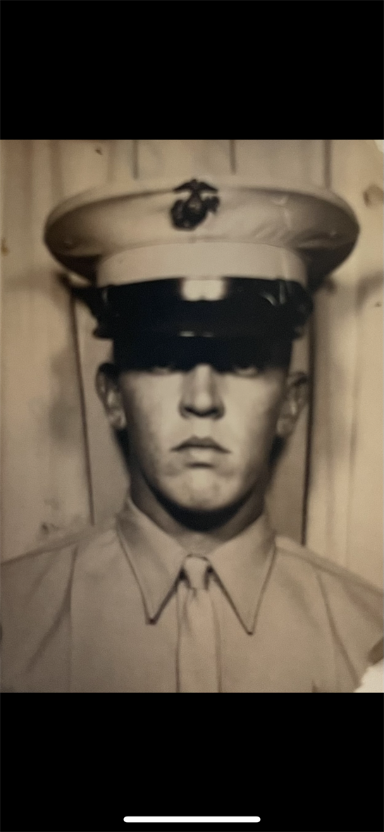 A man wearing a military uniform
