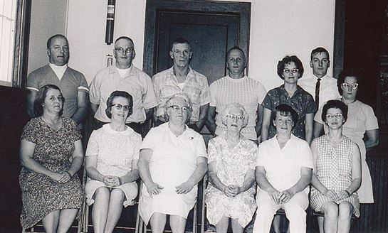 A group of people posing for a photo