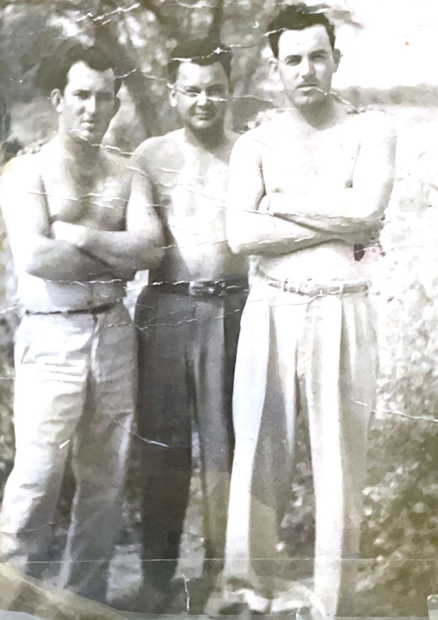 A group of men standing together