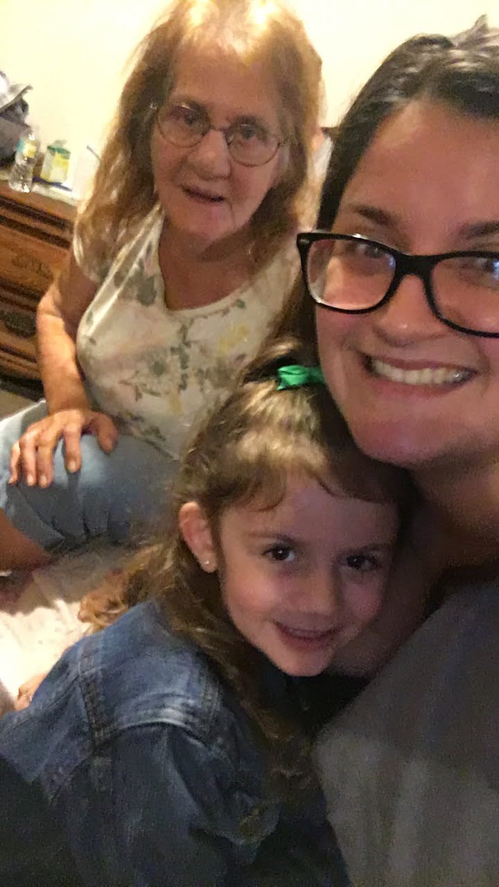 A group of women and a girl