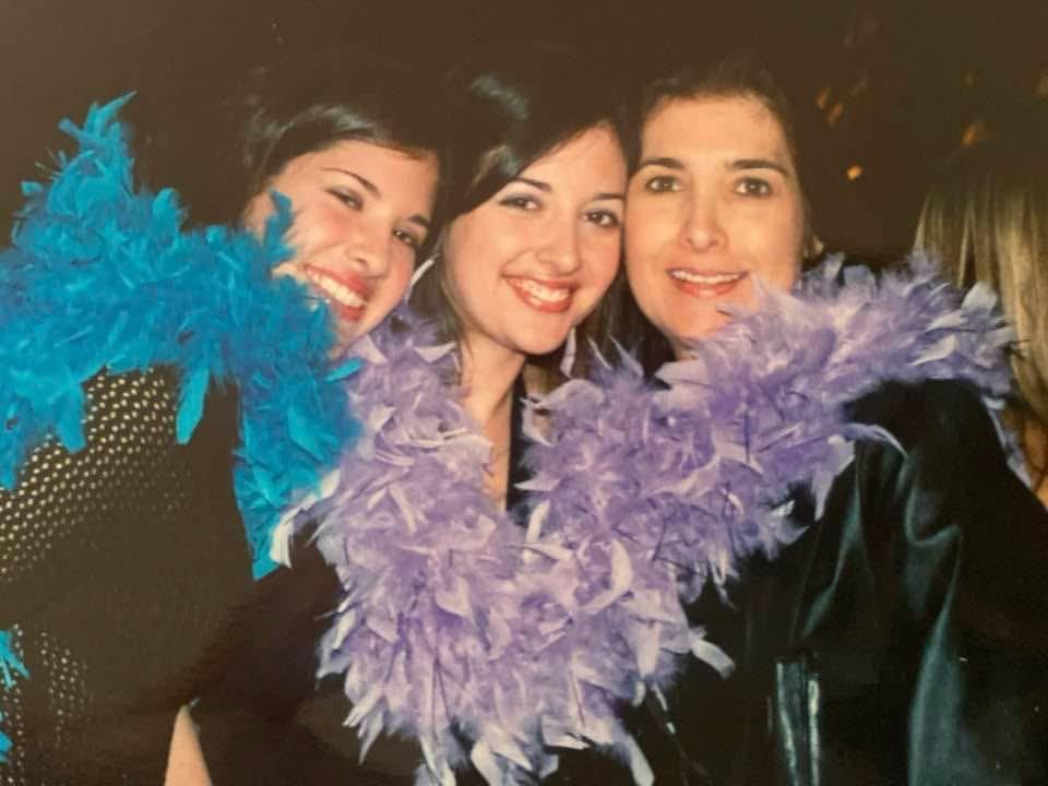A group of women posing for a picture