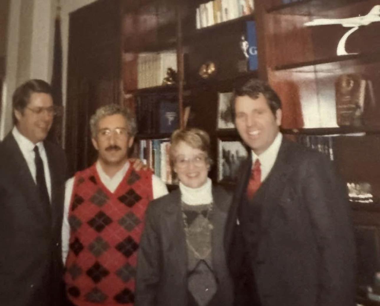 A group of people posing for a photo