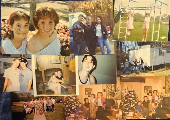 A collection of joyful moments showcasing friends and family during celebrations and activities.