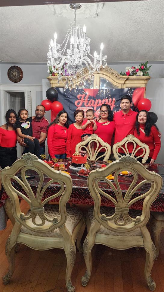 A group of people posing for a picture