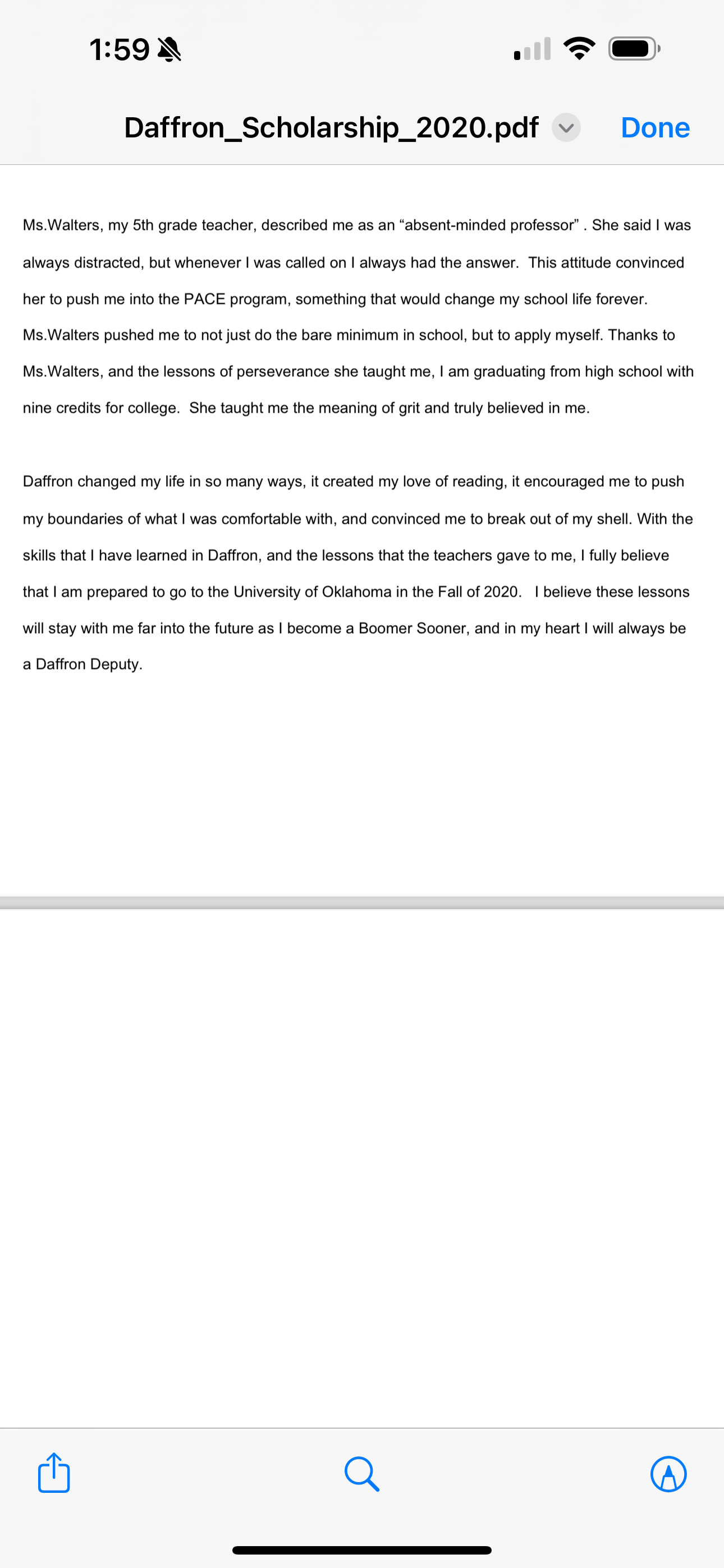 Celebrating high school graduation while acknowledging personal growth and impactful teachers.