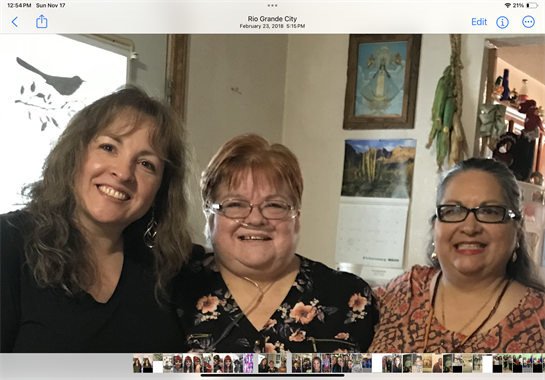 A group of women smiling for a photo