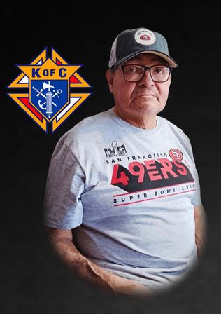 A man wearing a hat and a t-shirt