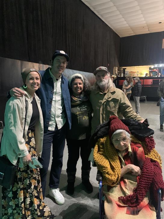 A group of people posing for a photo