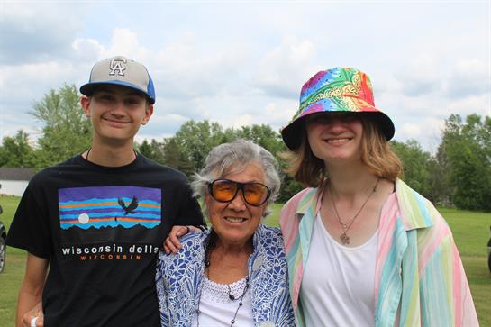 A group of people posing for a picture