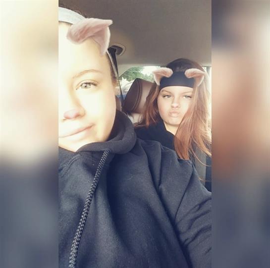 A group of people in a car