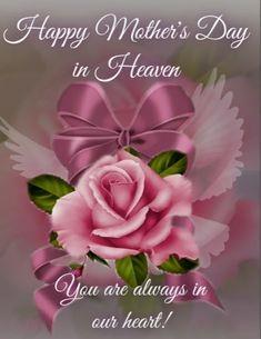 A pink rose with a bow and wings