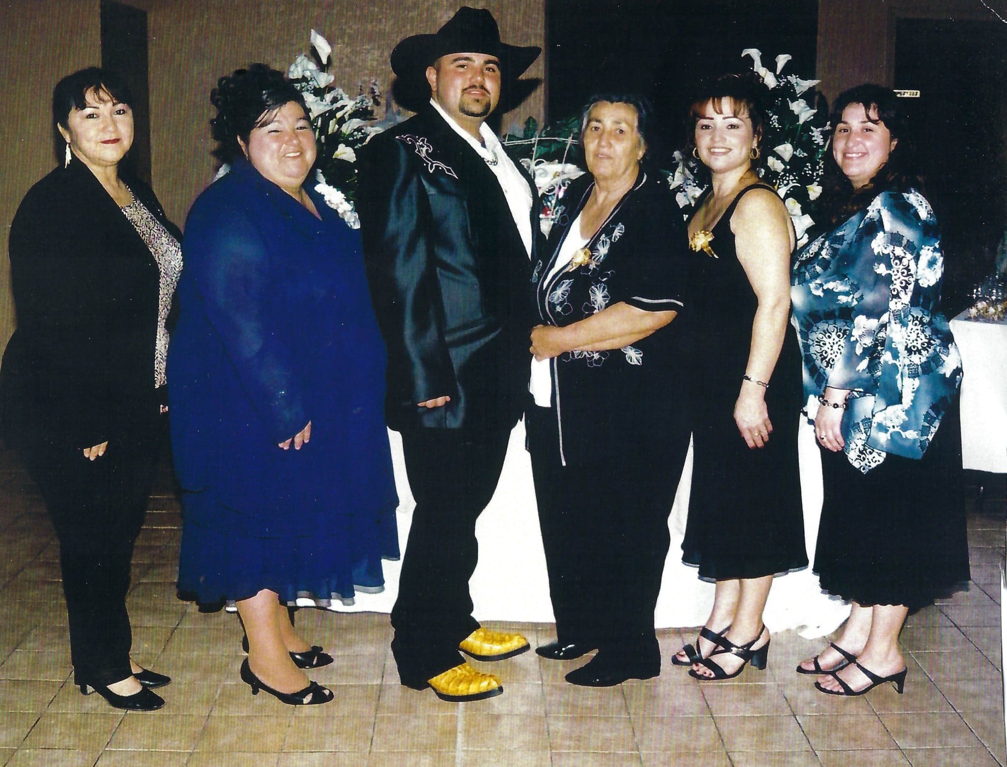 A group of people posing for a photo