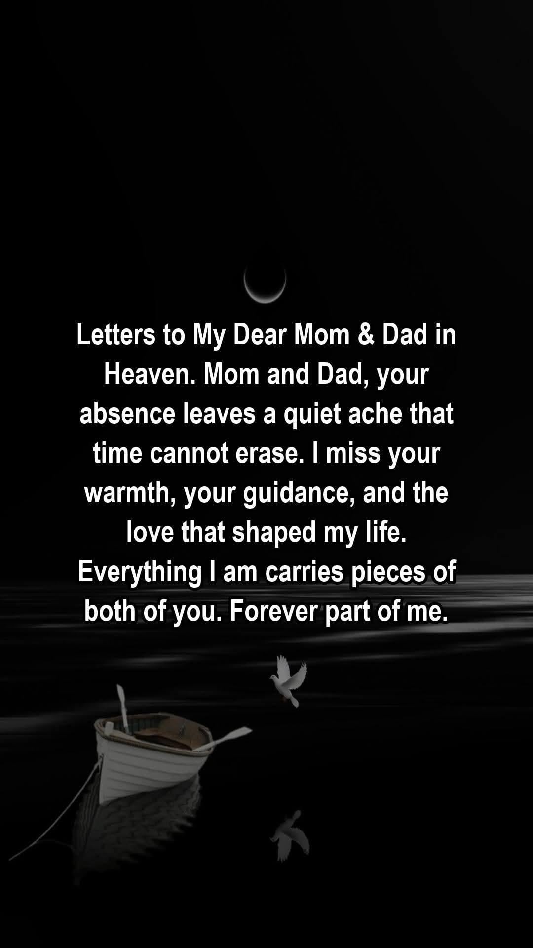 A black background with white text
