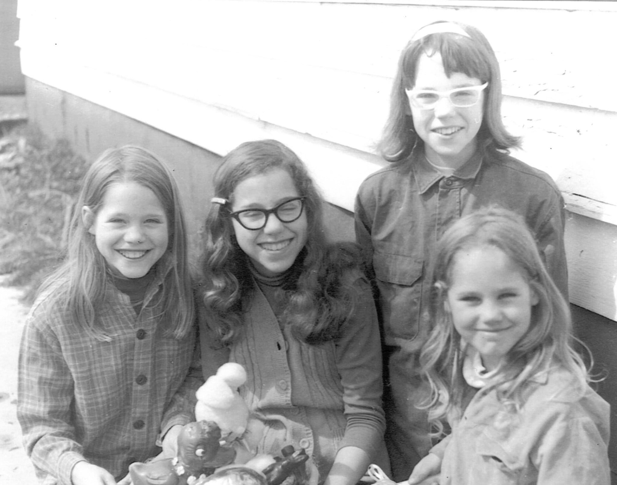 A group of girls posing for a photo