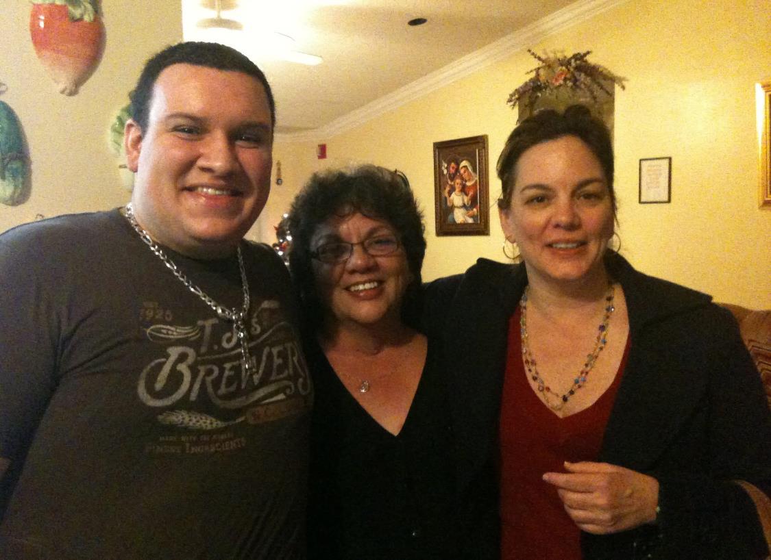 Friends enjoy each other's company during a lively gathering in a welcoming setting.