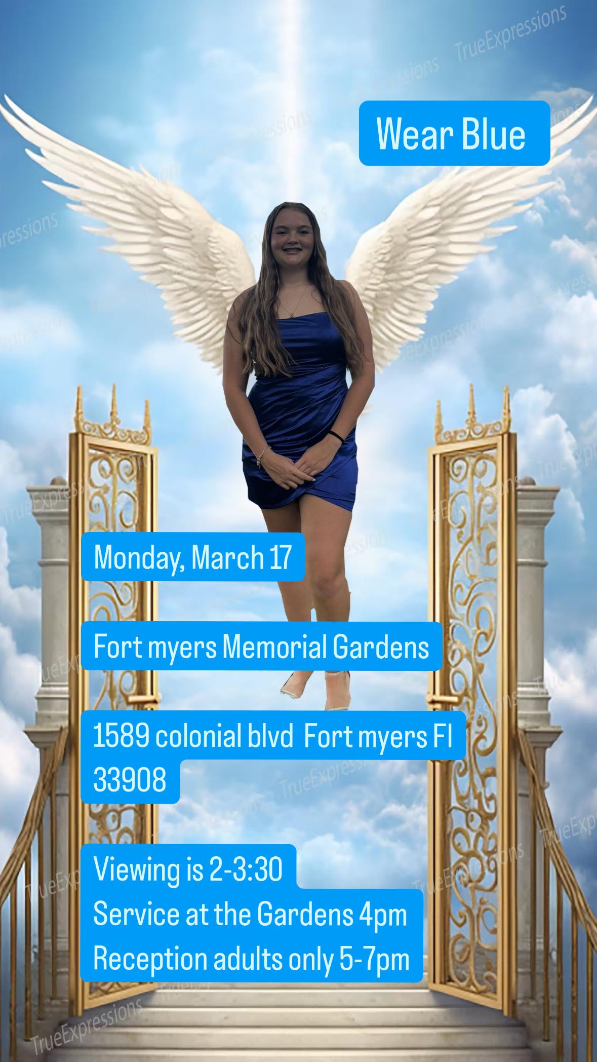 Family and friends gather for a special celebration of life event in Fort Myers.