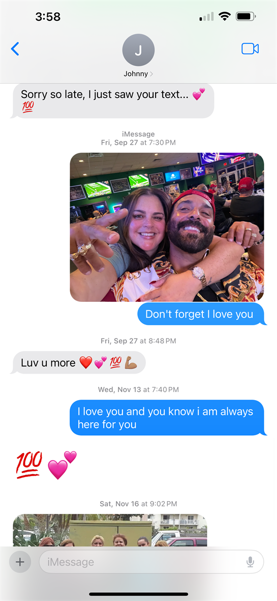 A man and woman taking a selfie