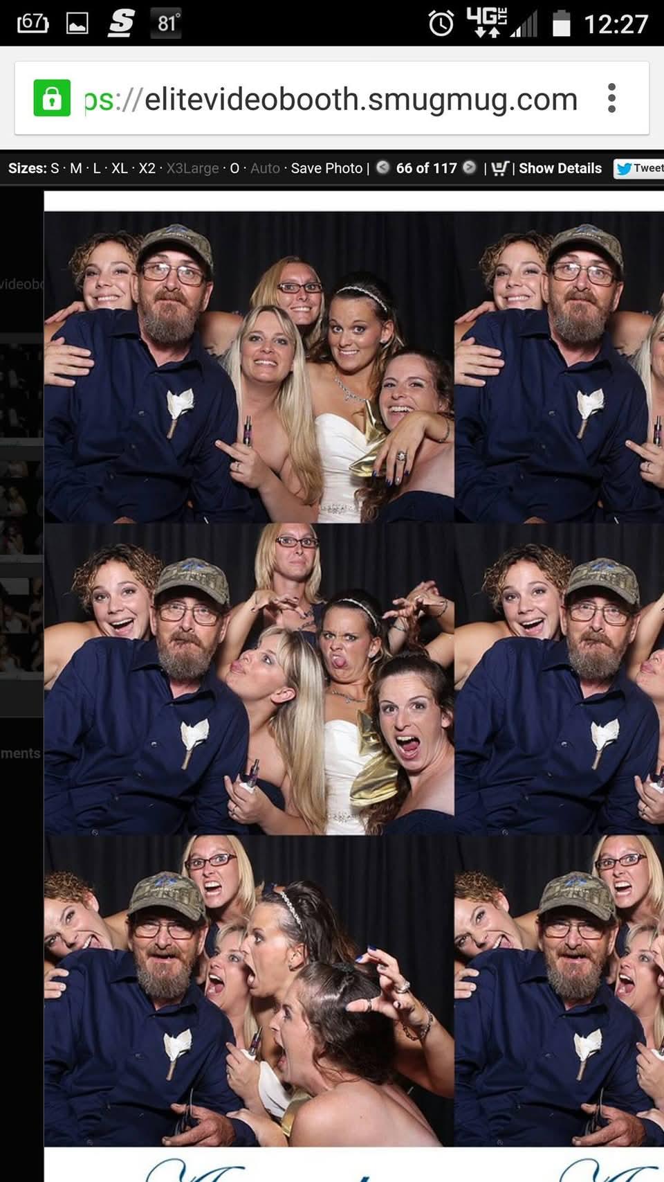 Groups of friends pose joyfully, showcasing laughter and playful interactions during an event.