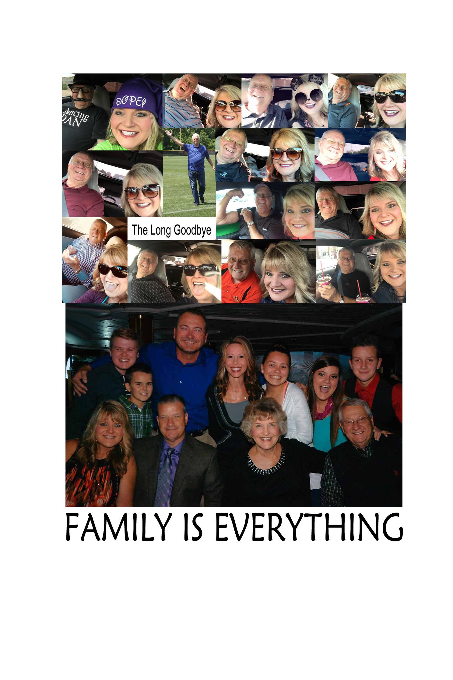 Loved ones enjoy a reunion filled with laughter, smiles, and memories shared.