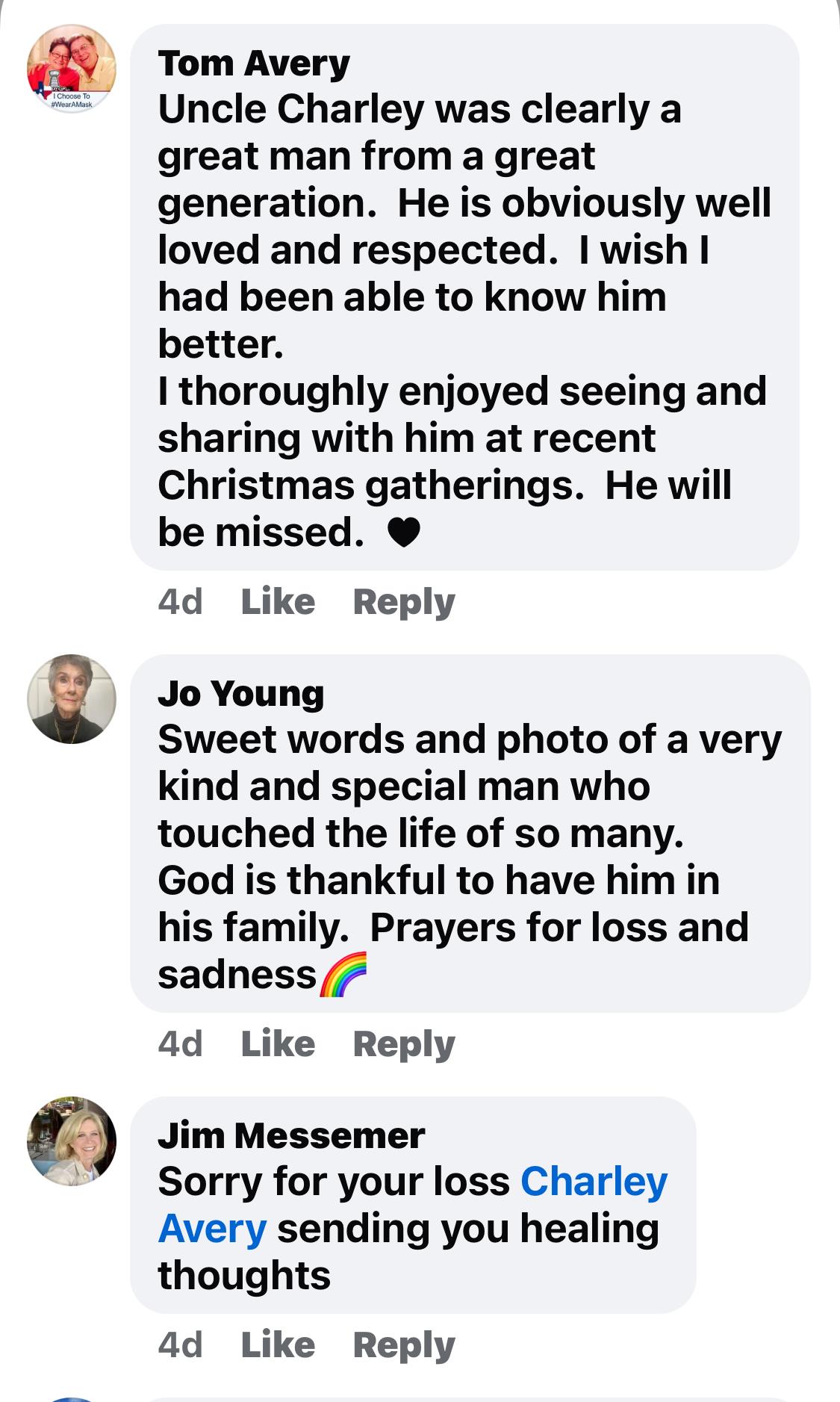 Friends and family share heartfelt messages, offering support and comfort for a cherished person.