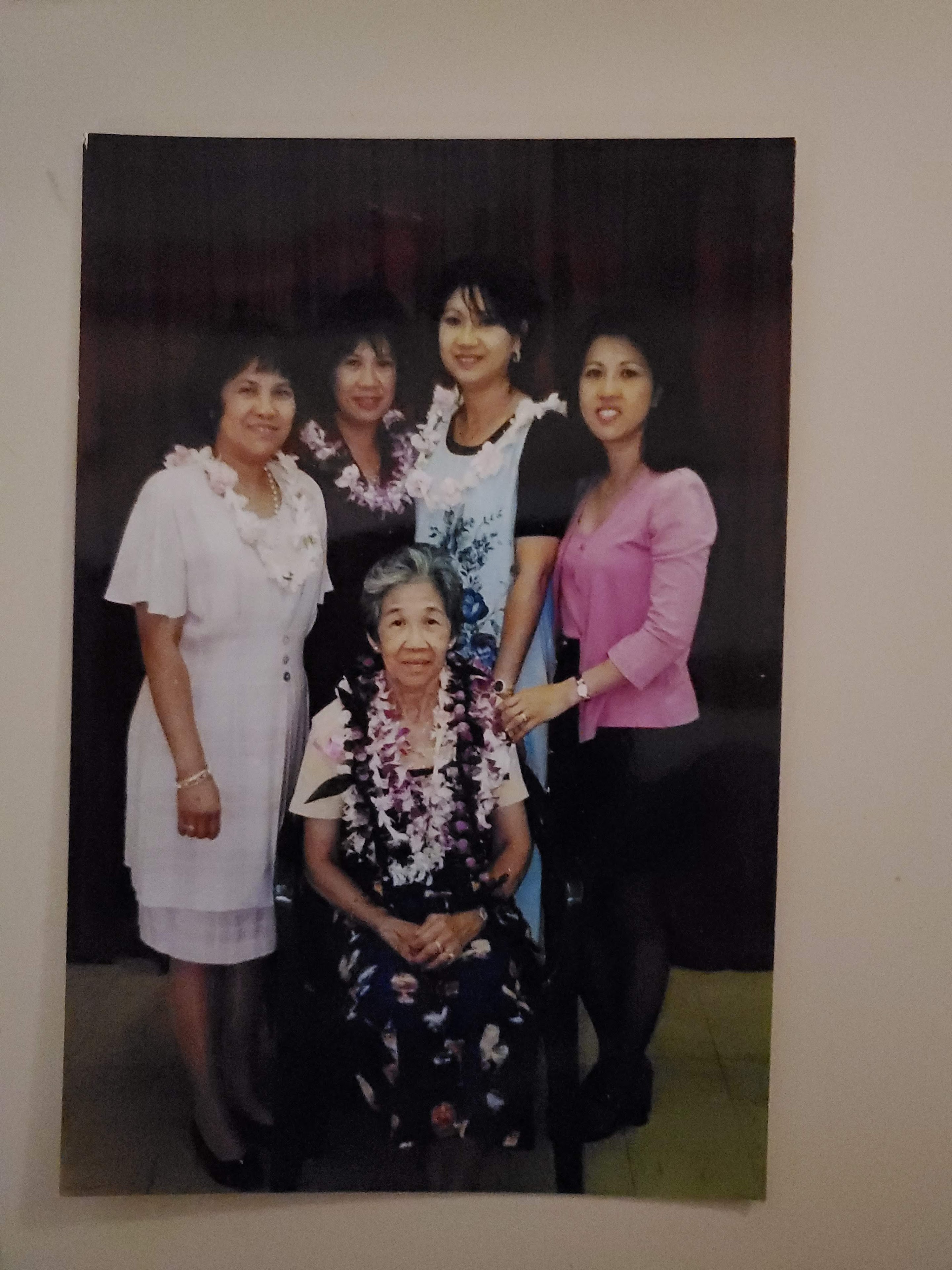 A group of women posing for a photo