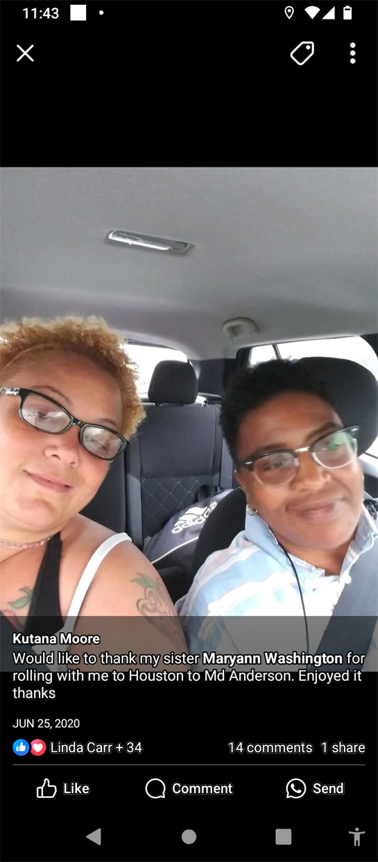 Two women in a car