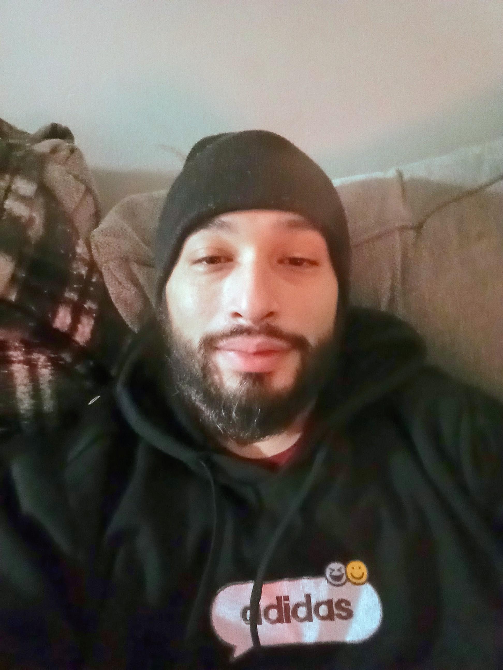 A man taking a selfie