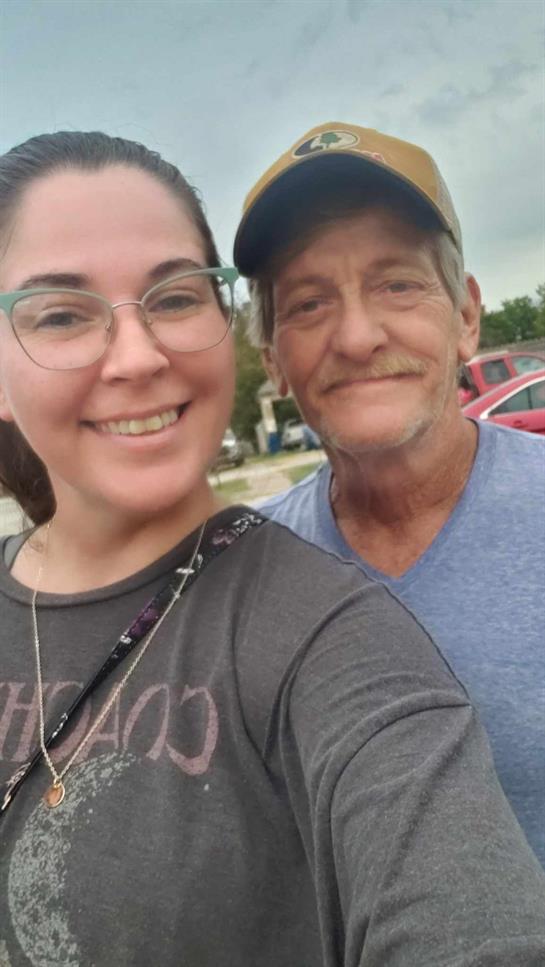 A man and woman taking a selfie