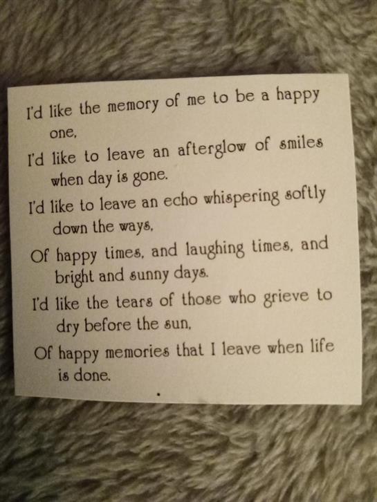 A piece of paper with text on it