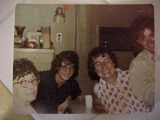 A group of people sitting at a table