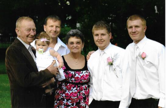 A group of people posing for a photo