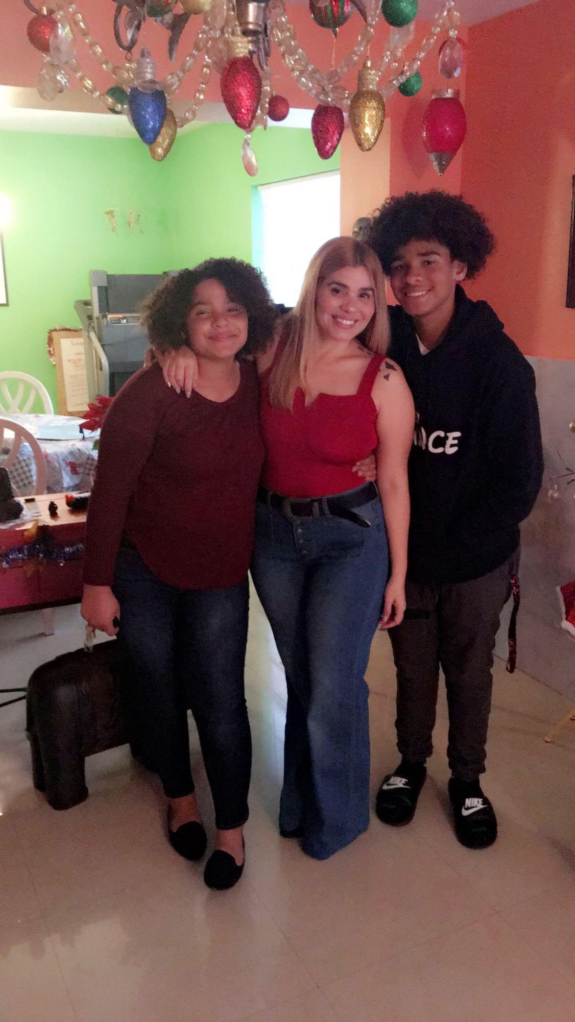 A group of people posing for a photo