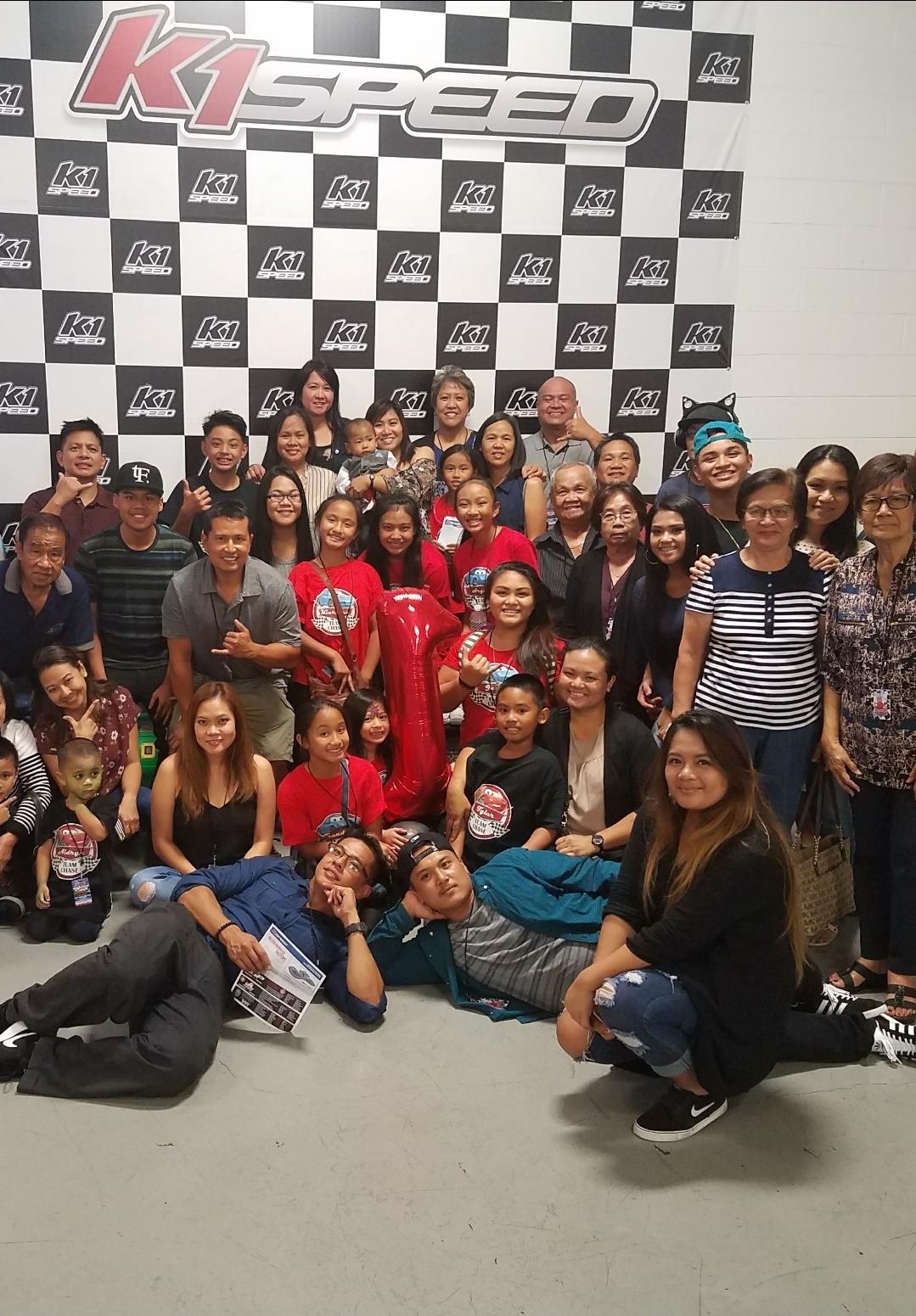 People gather, celebrating together with joy and diverse backgrounds.